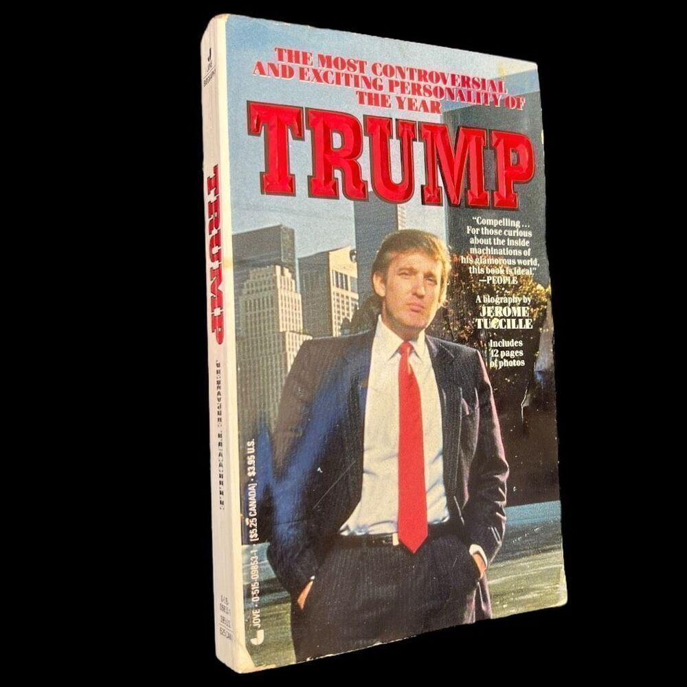 Biography By Jerome Tuccille Trump The Most Controversial Personality Paperback